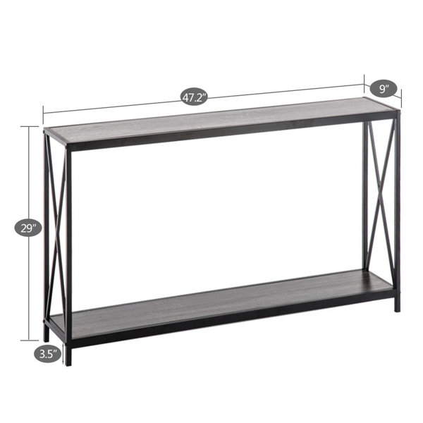 Red Barrel Studio® Corry 47.2" Console Table & Reviews Wayfair